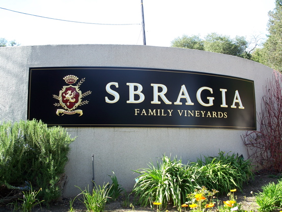 Sbragia 3D letters and crest with 23K gold leaf on aluminum...this picture does not do it justice