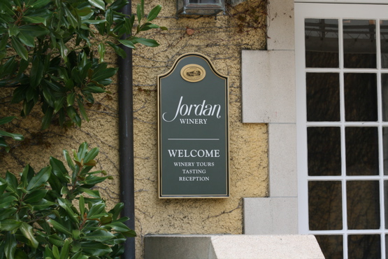Jordan wall sign is aluminum with a 

routed urathane frame 1.5