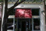 This is a awning for Ferrari Carano's downtown Healdsburg Tasting Room