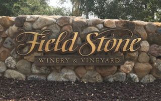 Fieldstone Winery Sign