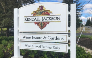 Kendall Jackson Winery Sign