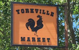 Yorkville Market Custom Sign
